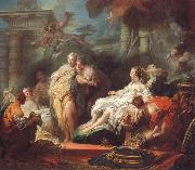 Jean Honore Fragonard, Psyche Showing Her Sisters her gifts From Cupid